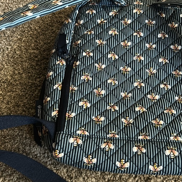 Vera Bradley Mini Totepack. “Bees Navy” NWT main image 2